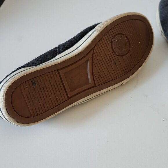 POLO RALPH LAUREN | Flannel suede Sneakers Gray Mens Sz 11 - Picture 6 of 6